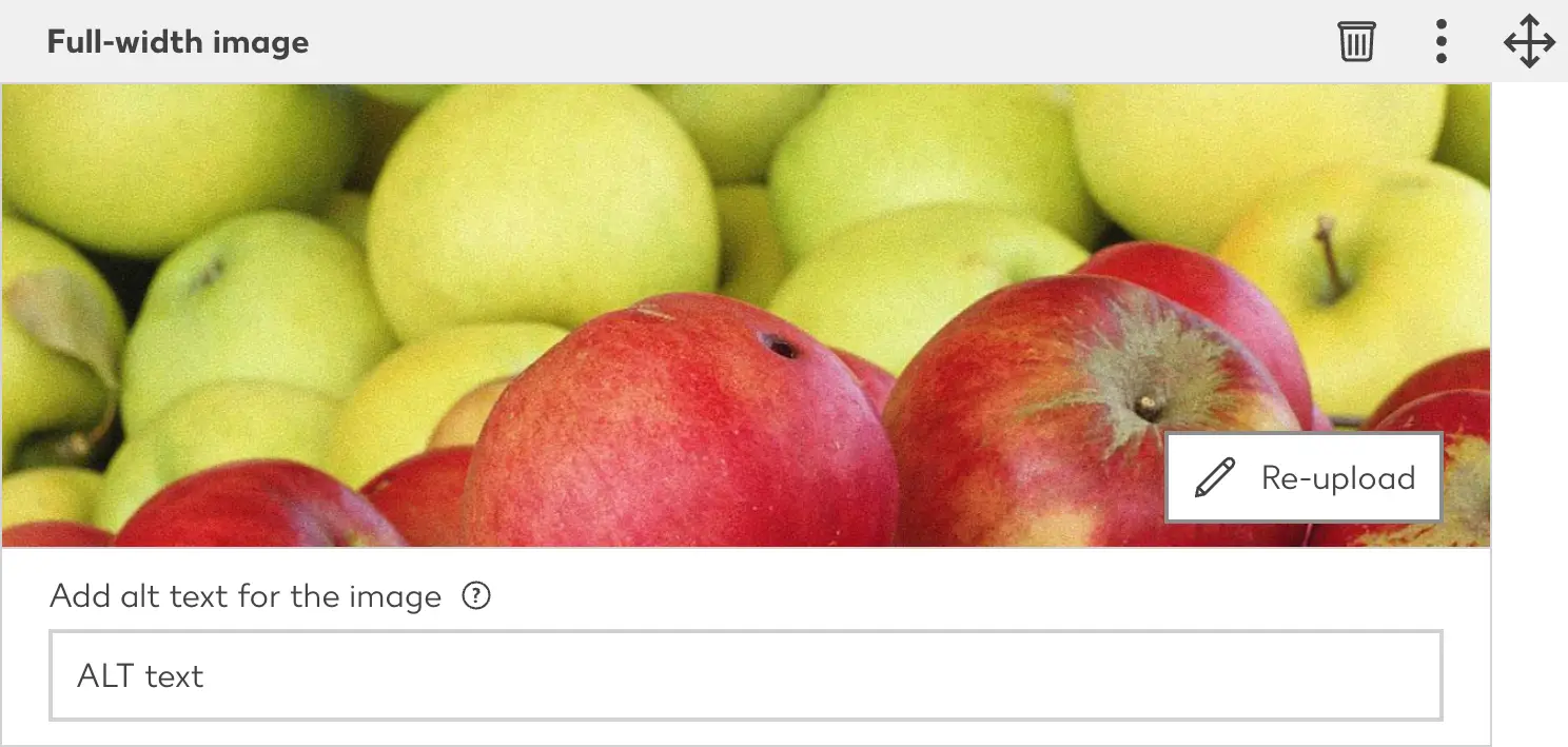 Full-Width Image Edit