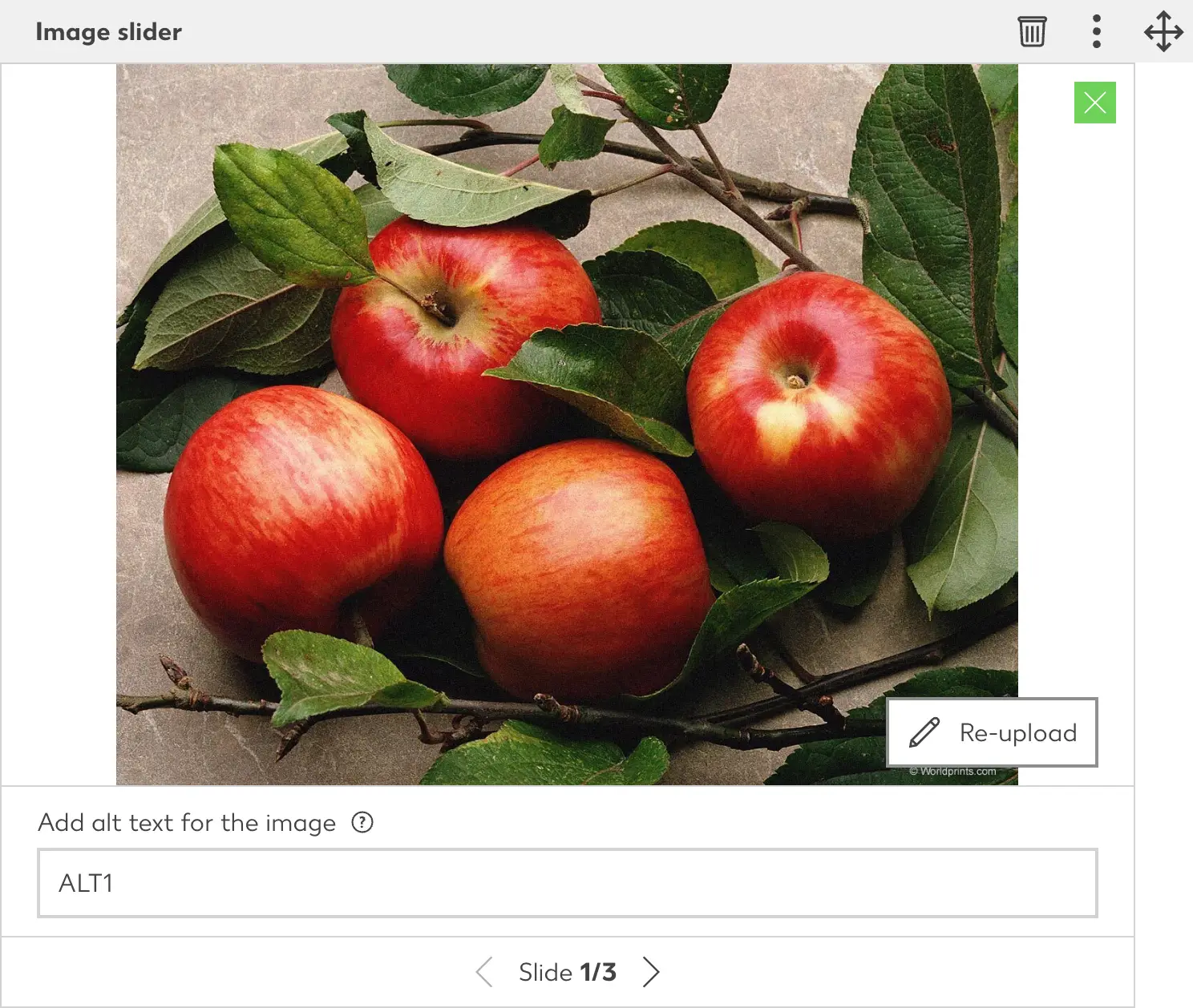 Image Slider Edit